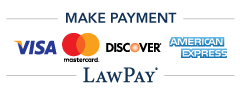 Make a Payment Visa, Mastercard, Discover American Express LawPay